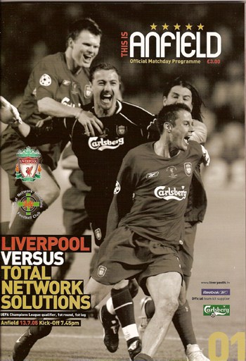 Liverpool FC v Total Network Solutions (The New Saints)
